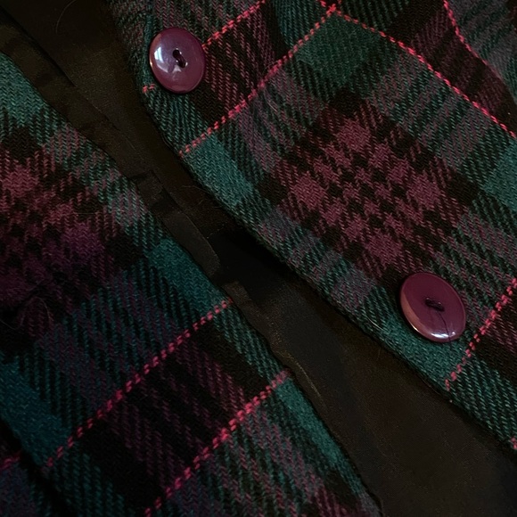Plaid 80’s Blazer - Picture 5 of 5